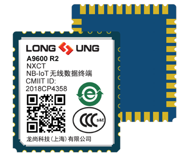 A9600 R2 是一款高性能 NB-IoT無線通訊模組，內置豐富的網絡協議，集成多個標準接口