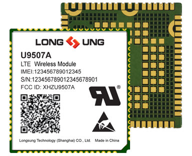 U9507A是新一代Longsung LTE無線模塊，具有豐富的Internet協議，行業標準接口和豐富的功能